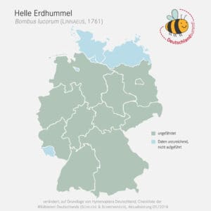 Verbreitung der Hellen Erdhumnmel